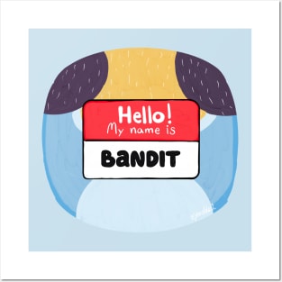 Bandit Name Tag Posters and Art